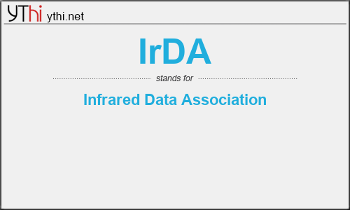 What does IRDA mean? What is the full form of IRDA?