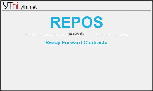 What does REPOS mean? What is the full form of REPOS?