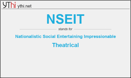 What does NSEIT mean? What is the full form of NSEIT?