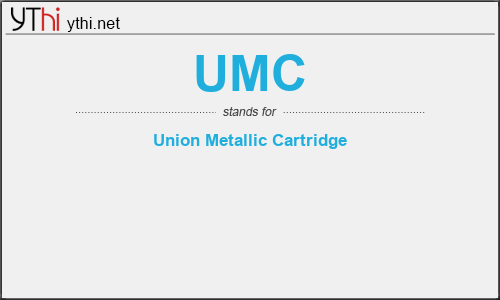 What does UMC mean? What is the full form of UMC?