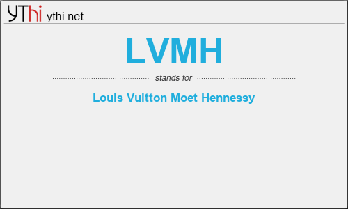 what does lvmh stand for