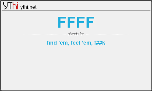 What does FFFF mean? What is the full form of FFFF?