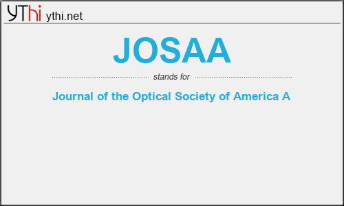 What does JOSAA mean? What is the full form of JOSAA?