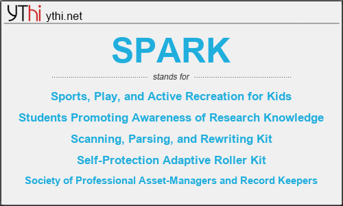 What does SPARK mean? What is the full form of SPARK?