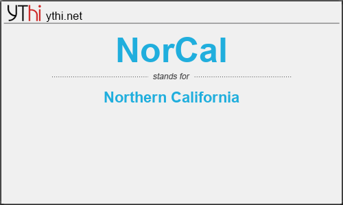 What does NORCAL mean? What is the full form of NORCAL?