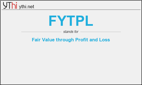 What does FYTPL mean? What is the full form of FYTPL?