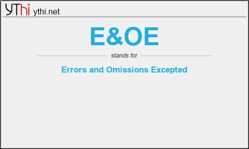 what-does-e-oe-mean-what-is-the-full-form-of-e-oe-english