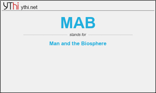 What does MAB mean? What is the full form of MAB?