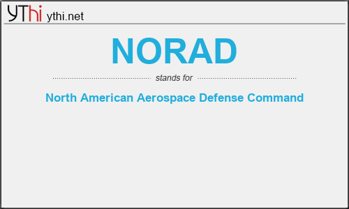 What does NORAD mean? What is the full form of NORAD?