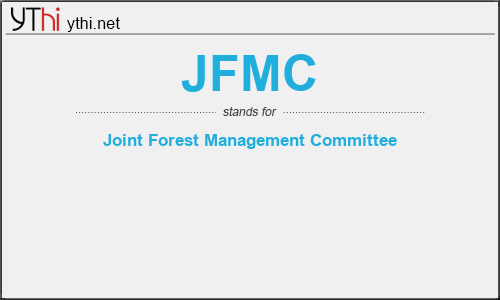 What does JFMC mean? What is the full form of JFMC?