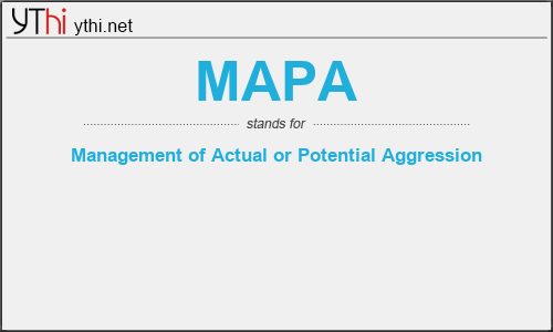 What does MAPA mean? What is the full form of MAPA?