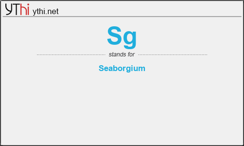 What does SG mean? What is the full form of SG?