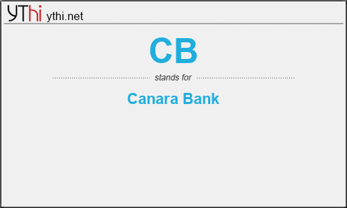 What does CB mean? What is the full form of CB?