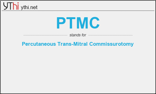 What does PTMC mean? What is the full form of PTMC?