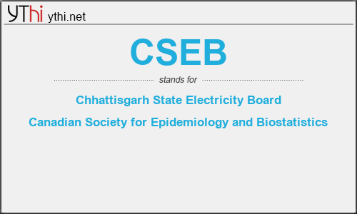 What does CSEB mean? What is the full form of CSEB?