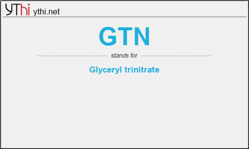 What does GTN mean? What is the full form of GTN?