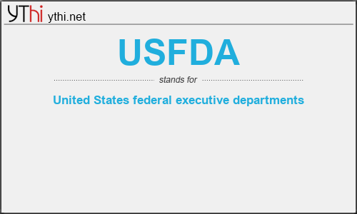 What does USFDA mean? What is the full form of USFDA?