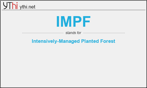 What does IMPF mean? What is the full form of IMPF?