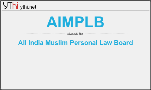 What does AIMPLB mean? What is the full form of AIMPLB?
