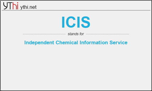 What does ICIS mean? What is the full form of ICIS?