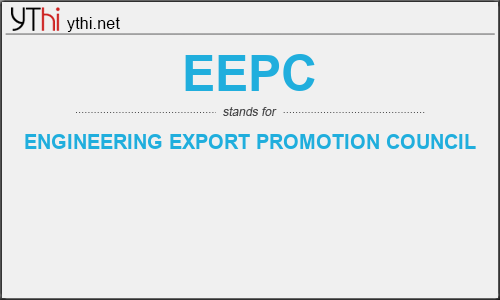 What does EEPC mean? What is the full form of EEPC?