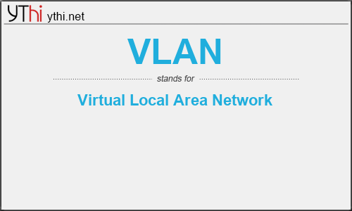 What does VLAN mean? What is the full form of VLAN?