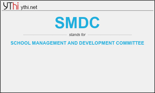 What does SMDC mean? What is the full form of SMDC?