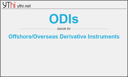 What does ODIS mean? What is the full form of ODIS?