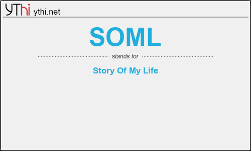 What does SOML mean? What is the full form of SOML?