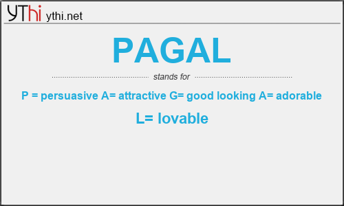 What does PAGAL mean? What is the full form of PAGAL?