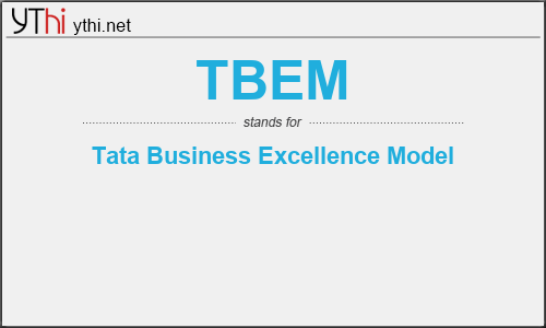What does TBEM mean? What is the full form of TBEM?