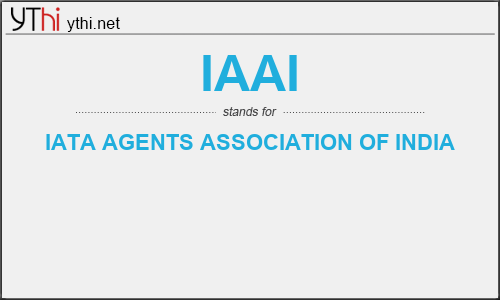 What does IAAI mean? What is the full form of IAAI?