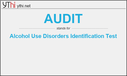 What does AUDIT mean? What is the full form of AUDIT?