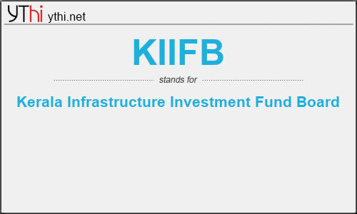 What does KIIFB mean? What is the full form of KIIFB?