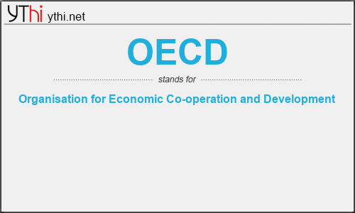 What does OECD mean? What is the full form of OECD?