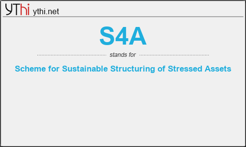 What does S4A mean? What is the full form of S4A?