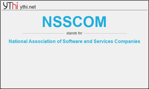 What does NSSCOM mean? What is the full form of NSSCOM?