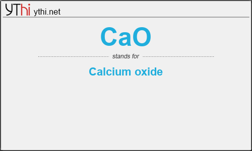 What does CAO mean? What is the full form of CAO?