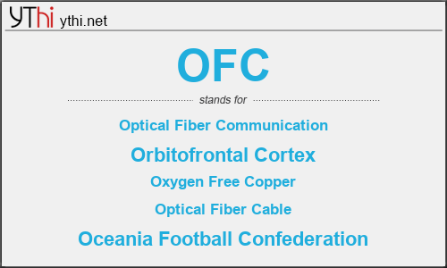 What does OFC mean? What is the full form of OFC?