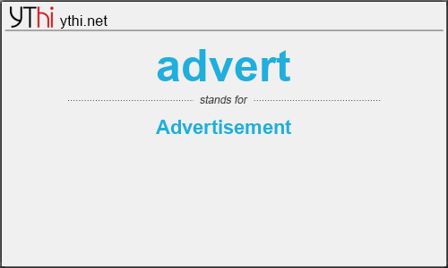 what-does-advert-mean-what-is-the-full-form-of-advert-english