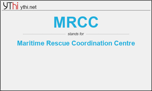What does MRCC mean? What is the full form of MRCC?