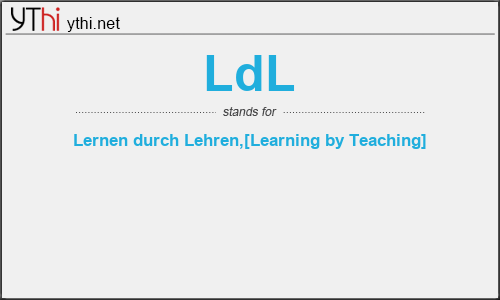 What does LDL mean? What is the full form of LDL?