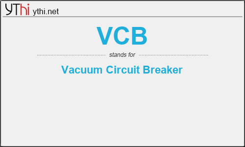 What does VCB mean? What is the full form of VCB?