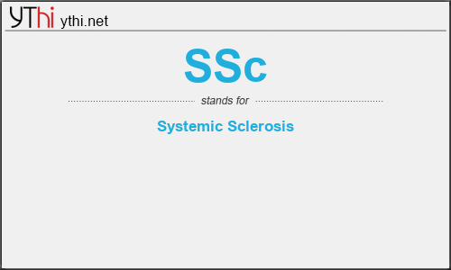 What does SSC mean? What is the full form of SSC?