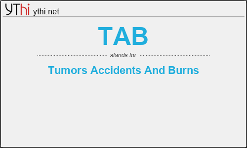 What does TAB mean? What is the full form of TAB?