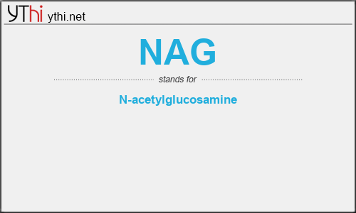 What does NAG mean? What is the full form of NAG?
